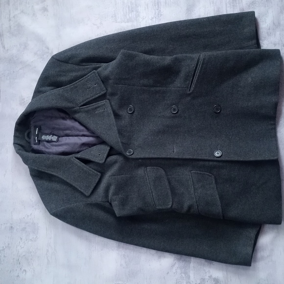 Club Monaco Wool Pea Coat - Picture 4 of 6